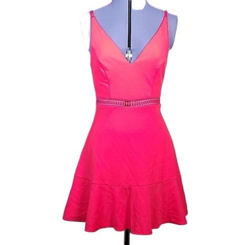 Speechless Juniors' V-Neck Skater Dress Sz 3